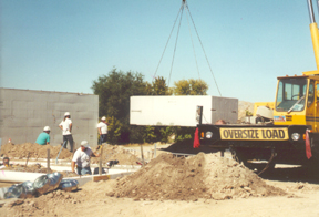 Installation of Cistern