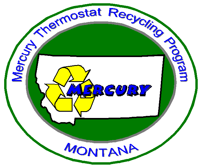 Montana Mercury T-Stat Recycling Logo